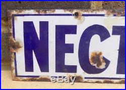 Vintage Nectar Tea Metal Enamel Sign