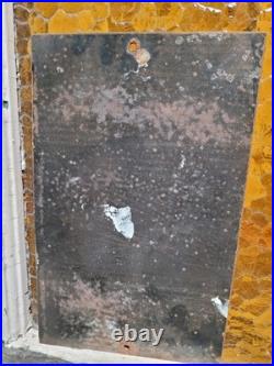 Vintage No Trespassing Porcelain Sign Old Farm Ranch Private Property Americana