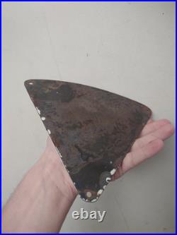 Vintage Oilzum Porcelain Metal Sign Gasoline Gas Oil Petroleana Advertising