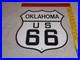 Vintage_Oklahoma_Route_United_States_Us_66_11_3_4_Porcelain_Metal_Gas_Oil_Sign_01_ze