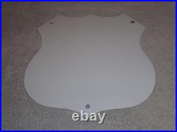 Vintage Oklahoma Route United States Us 66 11 3/4 Porcelain Metal Gas Oil Sign