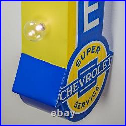 Vintage Old Fashioned Retro GARAGE CHEVROLET Sign 2-Sided 3D LED Lighted Marquee