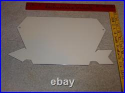 Vintage Oldsmobile Used Cars Arrow 12 Metal Earth Rings Truck Gasoline Oil Sign