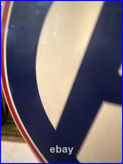 Vintage Original AAA Rocky Mountain Double Sided Metal SIGN