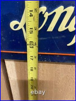 Vintage Original O'Brien Paints Embossed Metal Sign 23 1/2 x 17 1/2