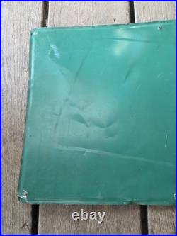 Vintage Original Quikrete Cement Metal Sign