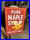 Vintage_Original_Sugaring_Pure_Maple_Syrup_For_Sale_Here_Vermont_VT_Metal_Sign_01_jxfq
