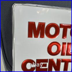 Vintage Original VALVOLINE Motor Oil Center Embossed Metal Sign, 24 X 18