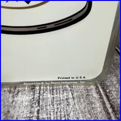 Vintage Original VALVOLINE Motor Oil Center Embossed Metal Sign, 24 X 18