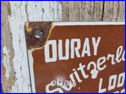 Vintage Ouray Colorado Porcelain Sign Switzerland Of America San Juan Mountains Vintage Ouray Colorado Porcelain Sign Switzerland Of America San Juan Mountains