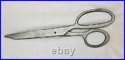 Vintage Oversized Scissors Trade Sign Folk Art from Tailor Shop or Barber Giant