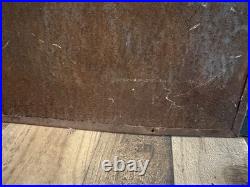 Vintage Parking Motorcycles Bicycles Metal Sign Original Rustic Industrial Decor