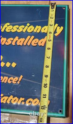 Vintage! Performance Radiator Pressed Metal Sign Man Cave Shop Cactus Cartoon