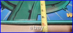 Vintage! Performance Radiator Pressed Metal Sign Man Cave Shop Cactus Cartoon