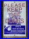 Vintage_Please_Keep_Off_Dunes_South_Carolina_12_x_18_Metal_Sign_01_sf