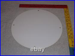 Vintage Polly Regular Gas Parrot? 11 3/4 Porcelain Metal Gasoline & Oil Sign