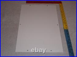 Vintage Popcorn 25 Cents & Mr. Dee-lish 18 Porcelain Metal Gasoline & Oil Sign