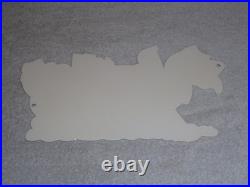 Vintage Portillo's Hot Dogs Weiner Dog Metal Portillos Fast Food Restaurant Sign