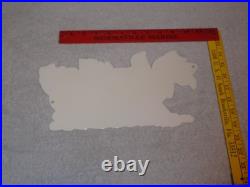 Vintage Portillo's Hot Dogs Weiner Dog Metal Portillos Fast Food Restaurant Sign