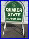 Vintage_Quaker_State_thick_Metal_Tombstone_Sign_double_sided_with_Original_Stand_01_va