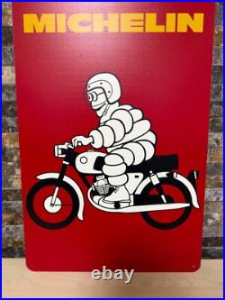 Vintage Rare Sign- MICHELIN Advertising Sign Heavy Metal 24x16 (60x40 cm)