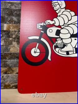 Vintage Rare Sign- MICHELIN Advertising Sign Heavy Metal 24x16 (60x40 cm)