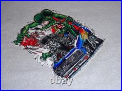 Vintage Ratfink Broken Heart? & Car Dr 12 Metal Rat Fink Ed Roth Gasoline Sign