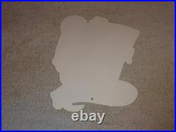 Vintage Ratfink Die-cut Rat Fink & Piston Ring 12 Metal Gasoline & Oil Sign Gas