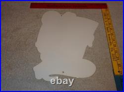 Vintage Ratfink Die-cut Rat Fink & Piston Ring 12 Metal Gasoline & Oil Sign Gas