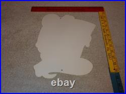 Vintage Ratfink Die-cut Rat Fink & Piston Ring 12 Metal Gasoline & Oil Sign Gas