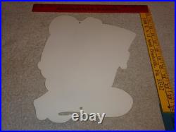 Vintage Ratfink Die-cut Rat Fink & Piston Ring 12 Metal Gasoline & Oil Sign Gas