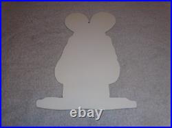 Vintage Ratfink Die-cut Rat Speed Shop 12 Metal Gasoline & Oil Sign Gas! Fink