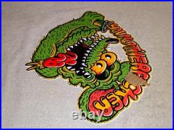 Vintage Ratfink Drinks Soda Can & You Mother Metal Ed Roth Gas Oil Rat Fink Sign