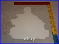 Vintage Ratfink Drives 1950 Stick Chevrolet 12 Metal Gasoline Oil Rat Fink Sign