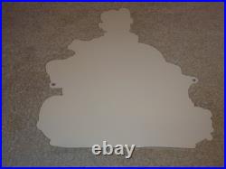 Vintage Ratfink Drives 1950 Stick Chevrolet 12 Metal Gasoline Oil Rat Fink Sign