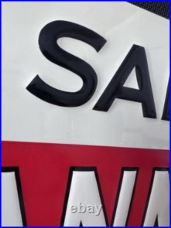 Vintage Real Estate Realtor For Sale Metal Sign Nos New Bohanna Merchants Co Mi