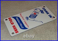 Vintage Regal Pale Beer Sold Here Regalbird 7 Porcelain Metal Gasoline Oil Sign
