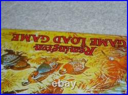 Vintage Remington Game Load Pheasant Turkey 12 Porcelain Metal Gun Hunting Sign