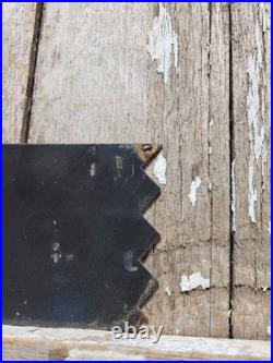 Vintage Restaurant Porcelain Sign Old Fried Chicken Rooster Hen All You Can Eat