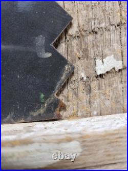 Vintage Restaurant Porcelain Sign Old Fried Chicken Rooster Hen All You Can Eat