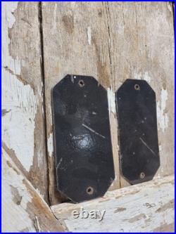 Vintage Restroom Porcelain Sign Old Toilet Bathroom Plaques Boy Girl Mens Womens