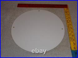 Vintage Richfield Eagle The Power Gasoline 11 3/4 Porcelain Metal Gas Oil Sign