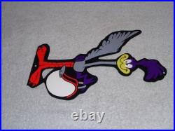 Vintage Road Runner Mopar Plymouth Bird 12 Metal Looney Tunes Roadrunner Sign