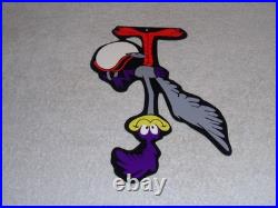 Vintage Road Runner Mopar Plymouth Bird 12 Metal Looney Tunes Roadrunner Sign