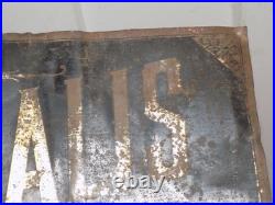 Vintage Rosadalis Southern Blood Purifier Metal Sign