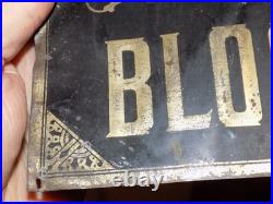 Vintage Rosadalis Southern Blood Purifier Metal Sign