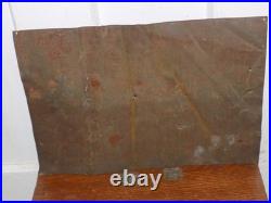 Vintage Rosadalis Southern Blood Purifier Metal Sign