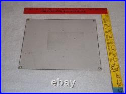 Vintage Royal Baking Powder New York 10 Porcelain Metal Bake, Gasoline Oil Sign