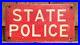 Vintage_STATE_POLICE_Metal_Red_Front_License_Plate_Metal_Sign_Connecticut_Maine_01_wwdz
