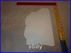 Vintage Savage Tires Heap Big Mileage +indian 12 Enamel Metal Gasoline Oil Sign